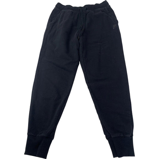 FILA Joggers Sweatpants Black Casual Relaxed Fit Drawstring Women S