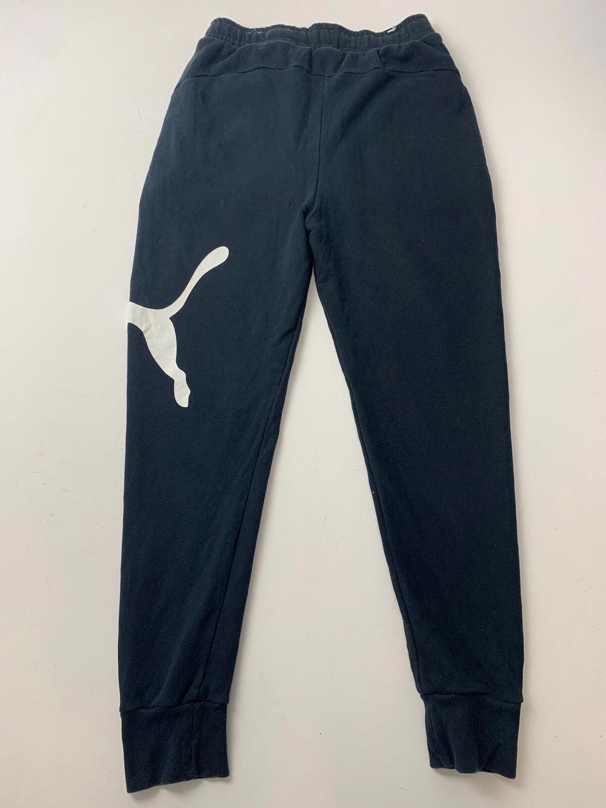 Mens PUMA Jogging Bottoms / Black / Small / Joggers / Sweatpants