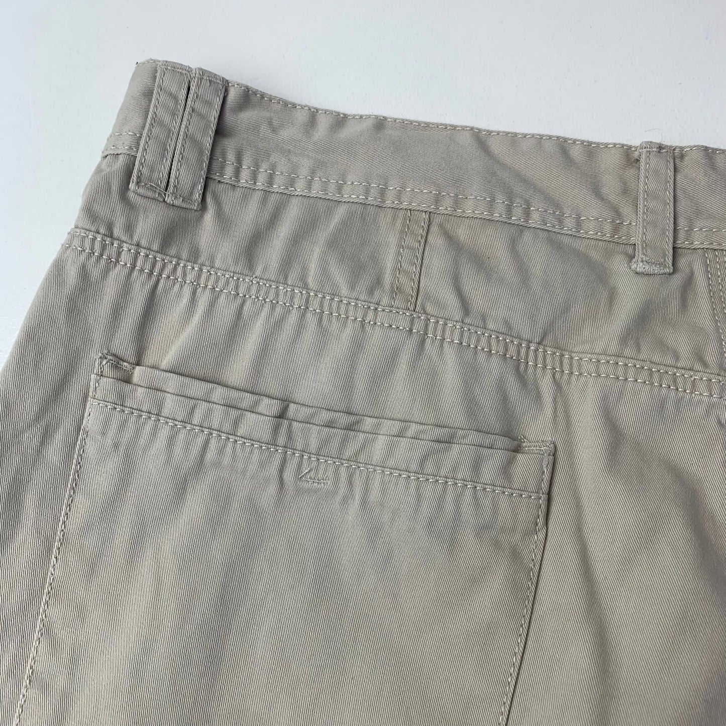 Kangol Chino Shorts Casual Beige Mens XXL