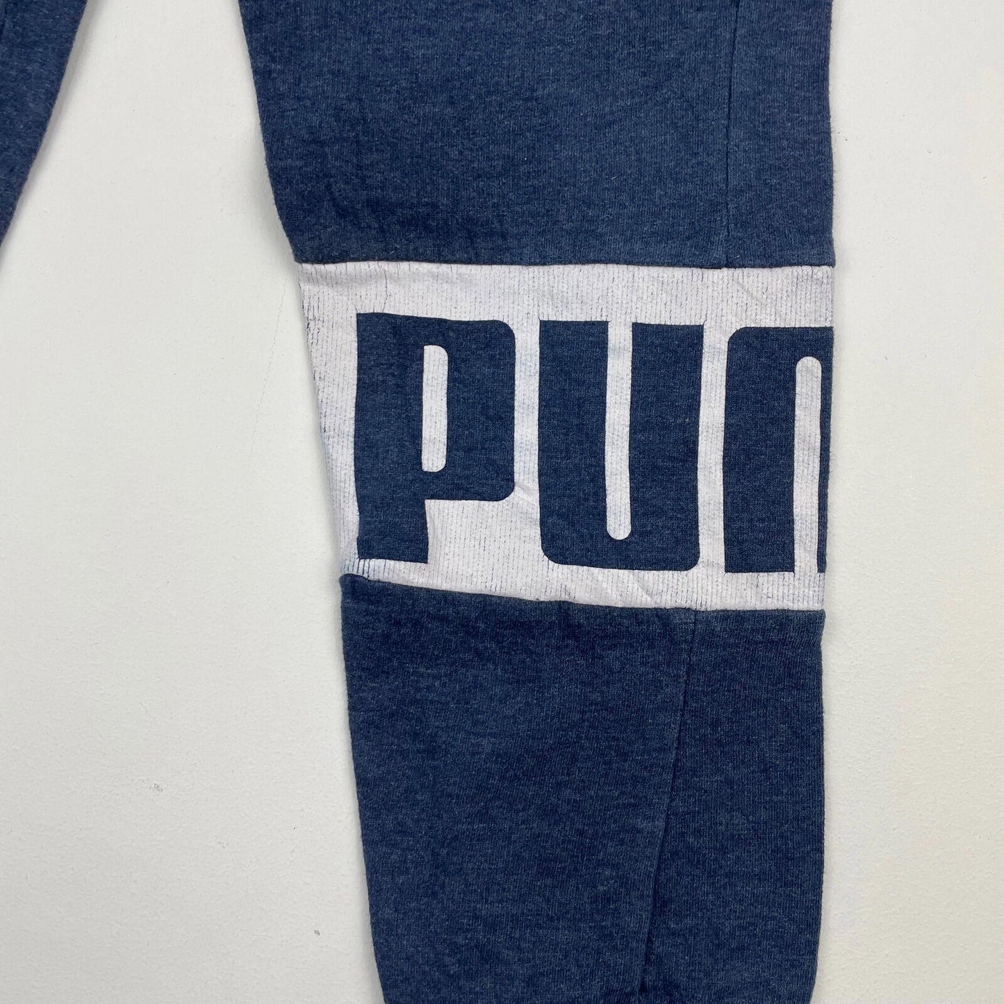 Boys PUMA Blue Joggers , Jogging Bottoms ,Size Youth XL