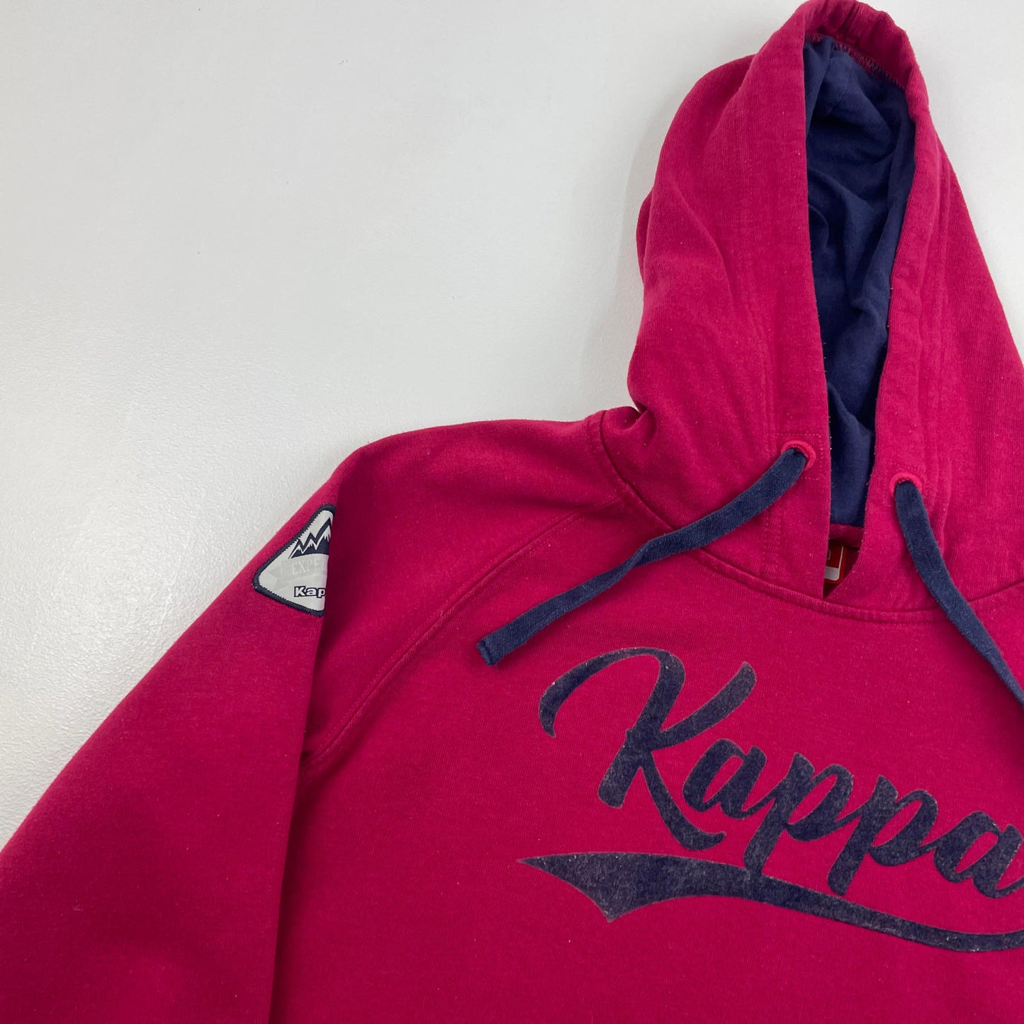 Women’s KAPPA Spellout Hoodie , Purple , Size Large