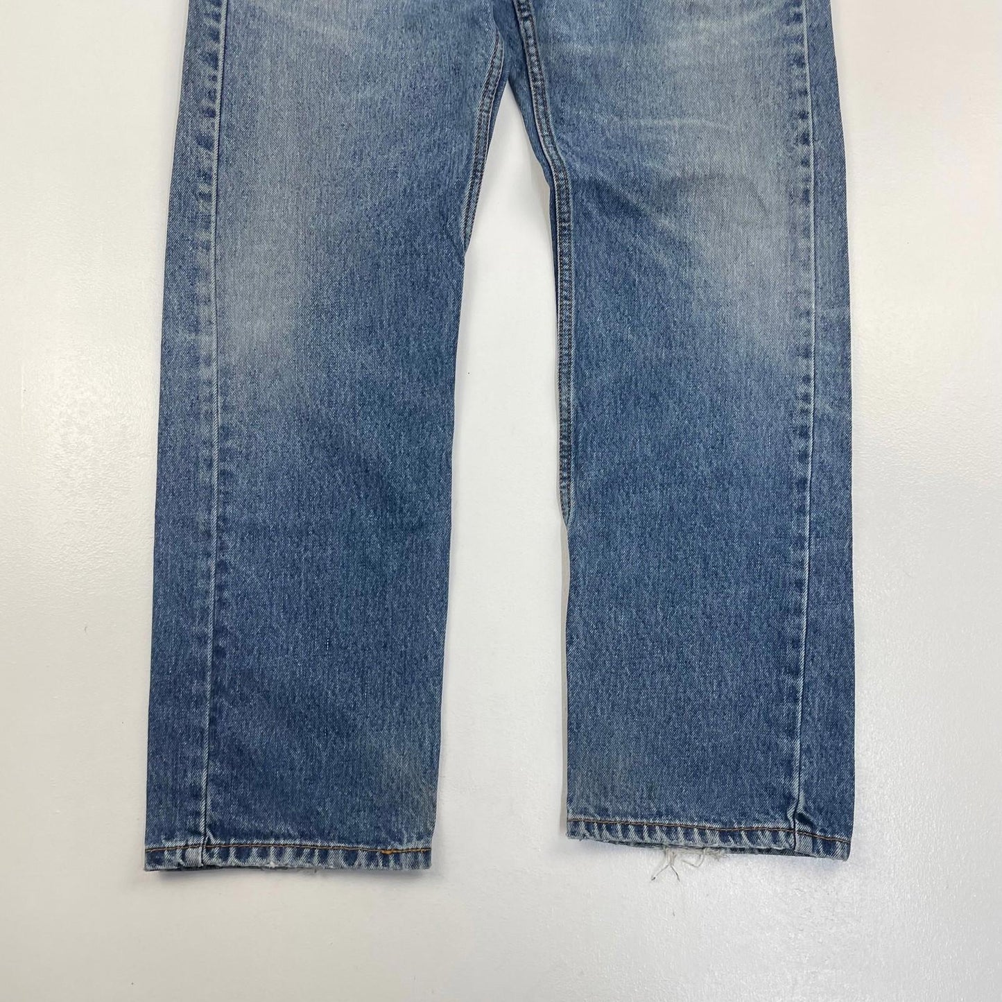 Levi's 505 Jeans Classic Straight Fit Blue Mens W32 L30