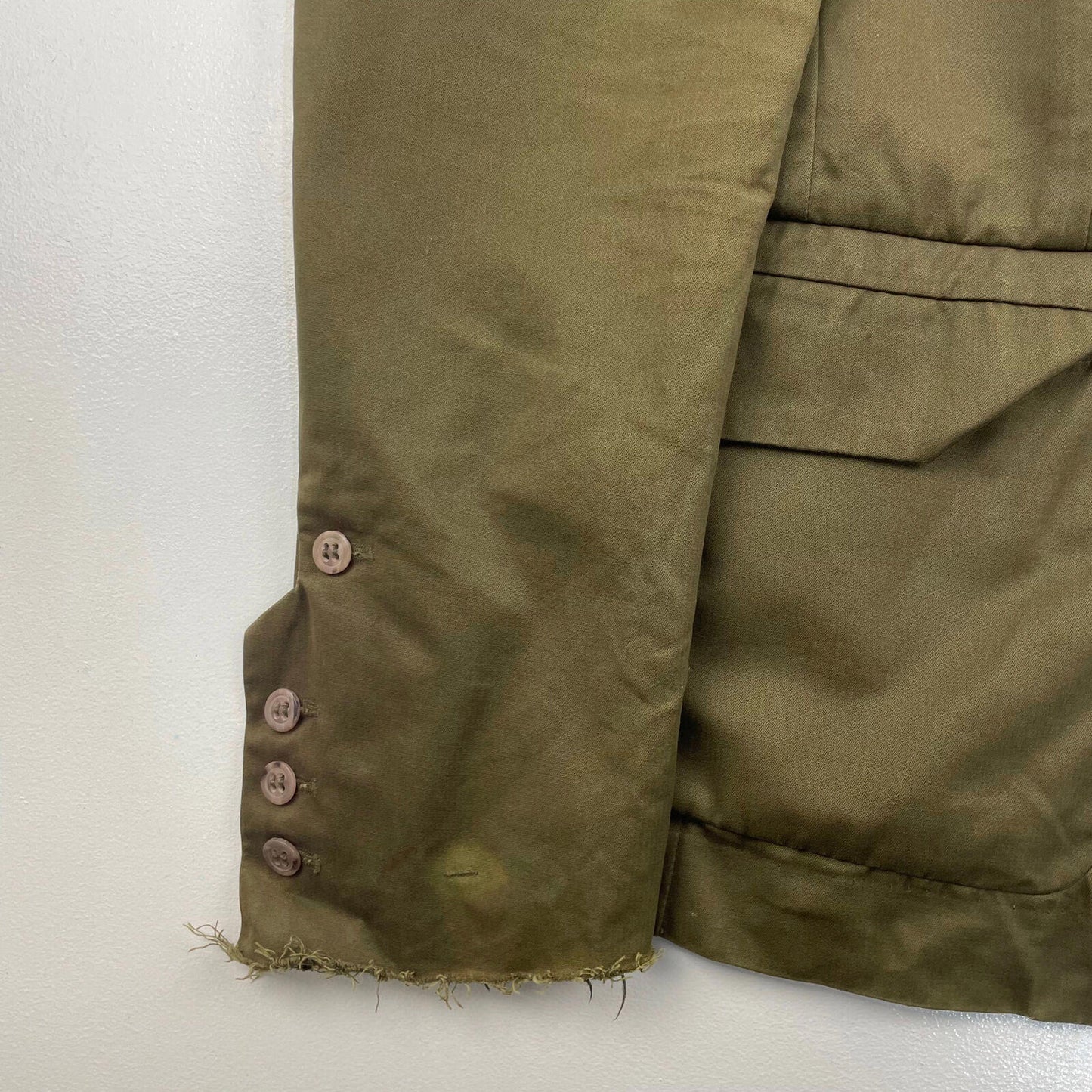 Women’s DIESEL Green Distressed Blazer Style Jacket , Size L