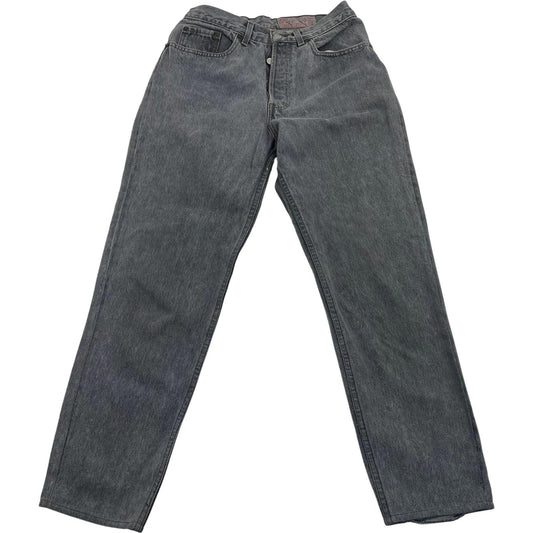 Levi's Vintage Jeans Grey Straight Leg Classic Women UK Size 8