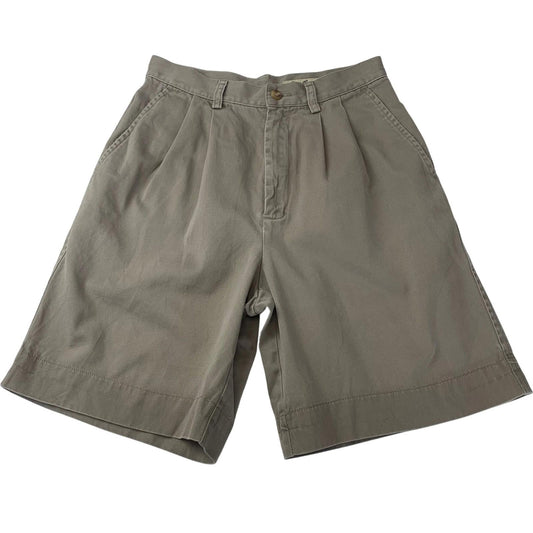 Eddie Bauer Bermuda Classic Fit Khaki Women's Shorts UK 8