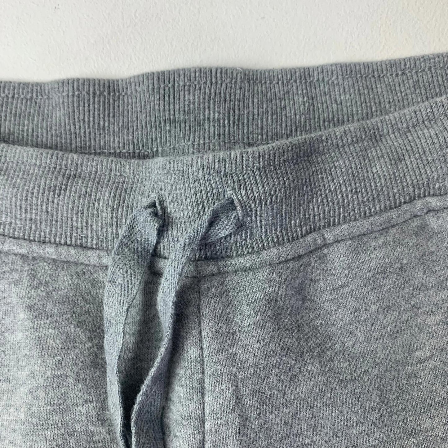Tommy Hilfiger Sweatpants Joggers Grey Ribbed Cuffs Drawstring Women Large