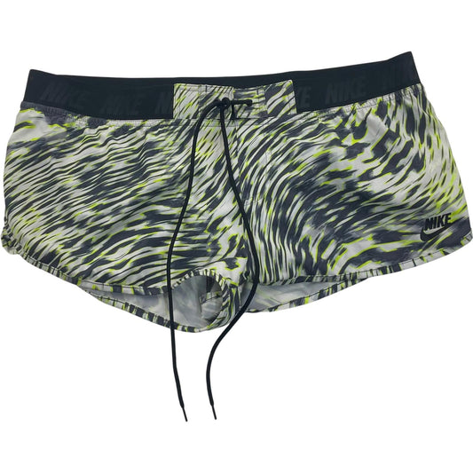 Nike Swim Shorts Graphic Patterned Elastic Waist Swimwear XL