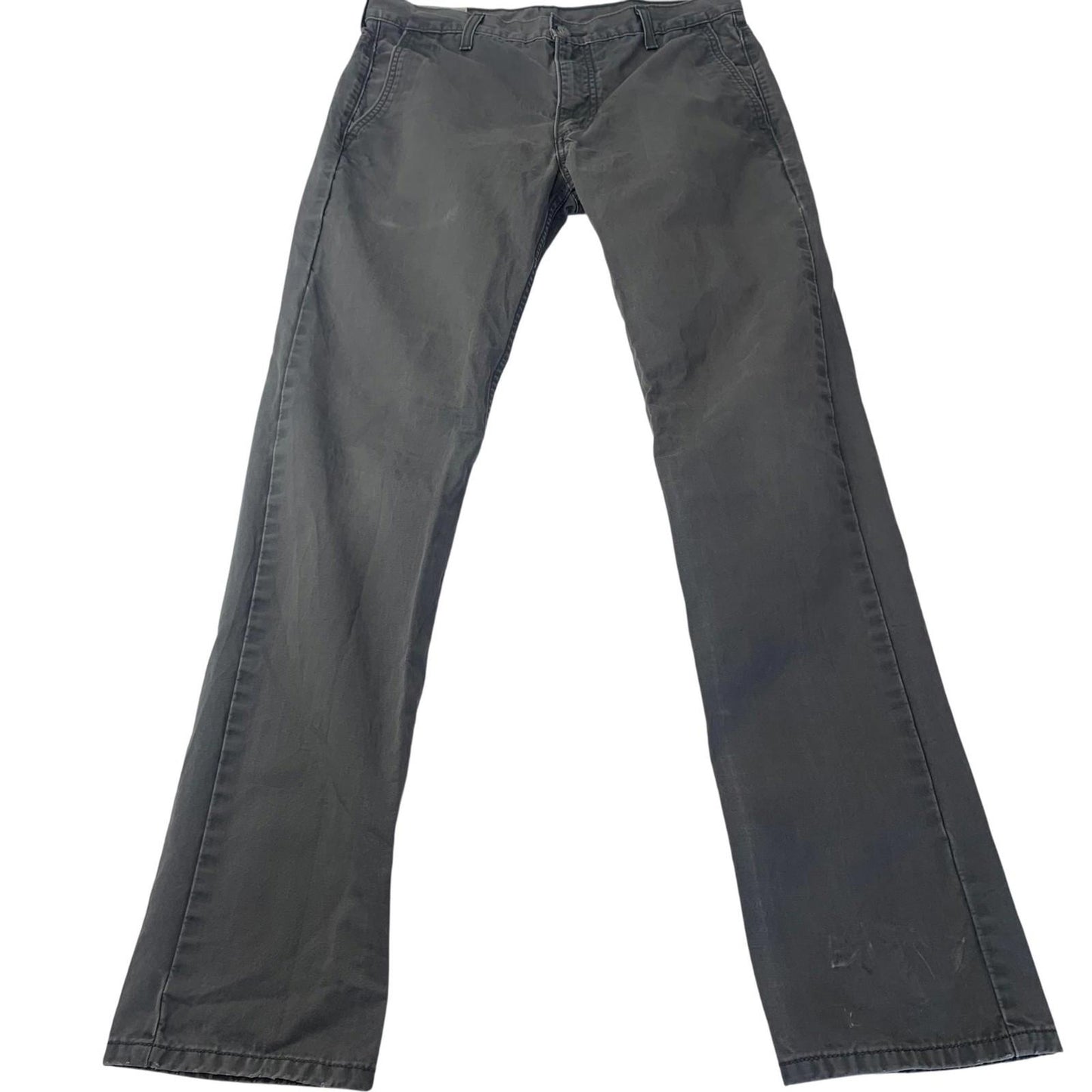 Levi's Jeans Classic Straight Fit Grey Denim Mens 32x34