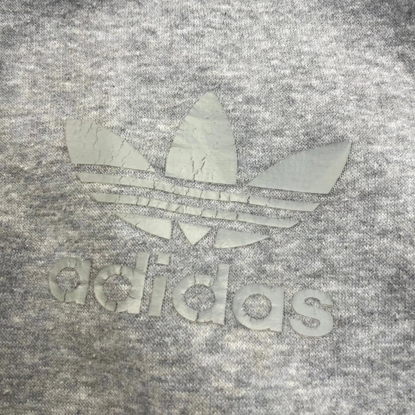 Adidas Sweatpants Joggers Grey Drawstring Elastic Mens Large