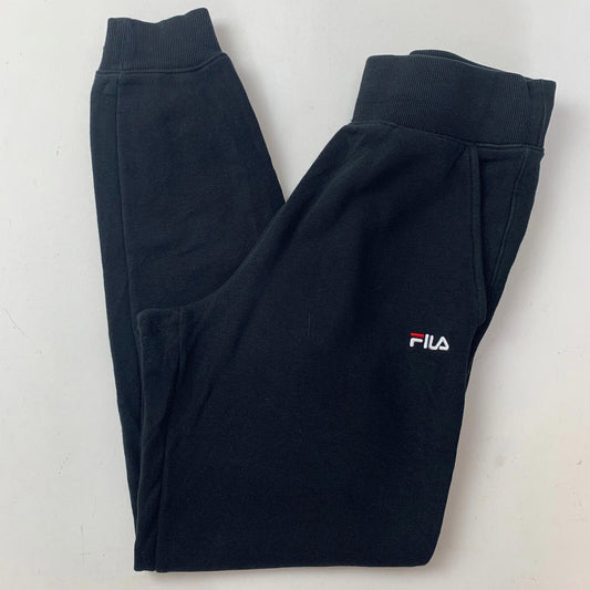 Womens FILA Black Joggers / Small / S / Jogging Bottoms