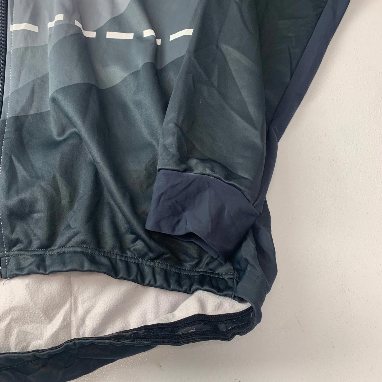 Vermarc Cycling Jacket Windproof Sports Blue Mens 6XL