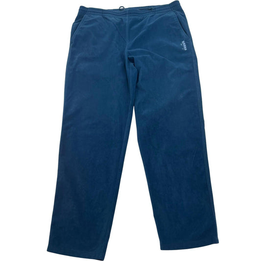 Diadora Jogger Track Pants Fleece Lined Blue Mens XL