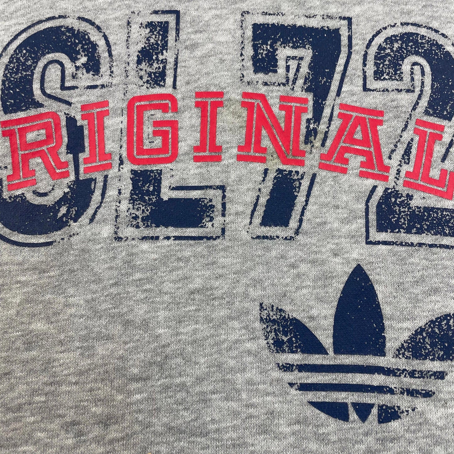 Womens Adidas Grey Spellout Hoodie , Size UK10