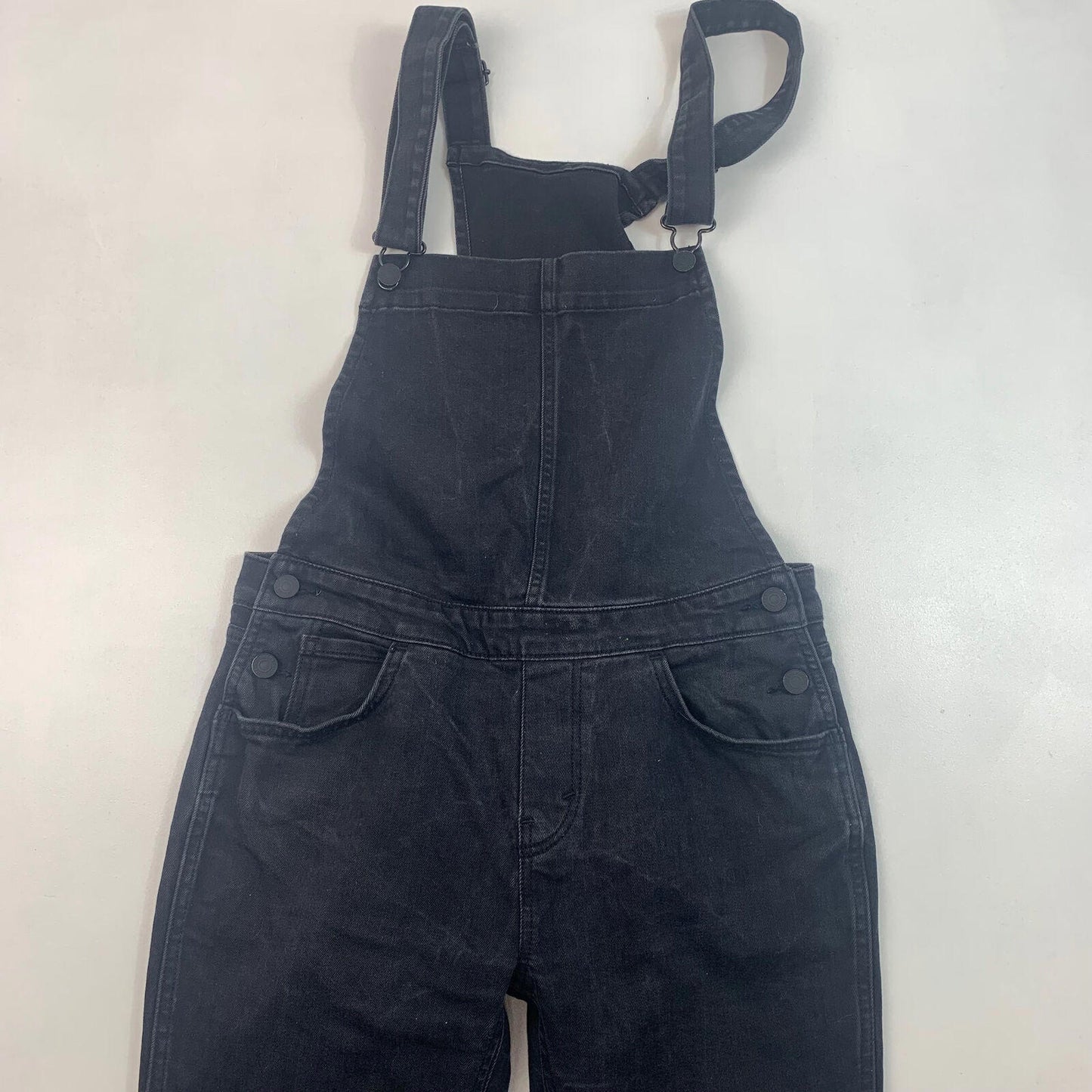 Women’s LEVIS Black Dungarees / Small / Sample Garment
