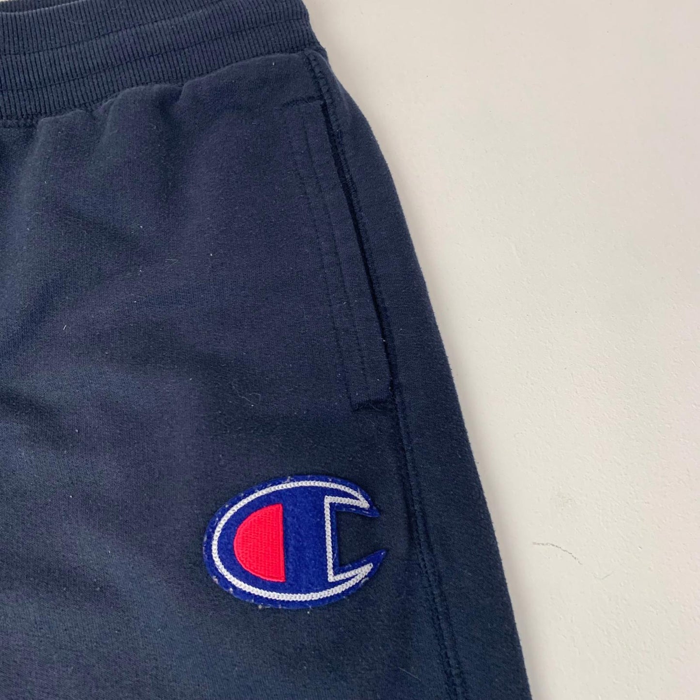 Champion Athletic Jogger Sweatpants Dark Navy Cotton Blend Mens M