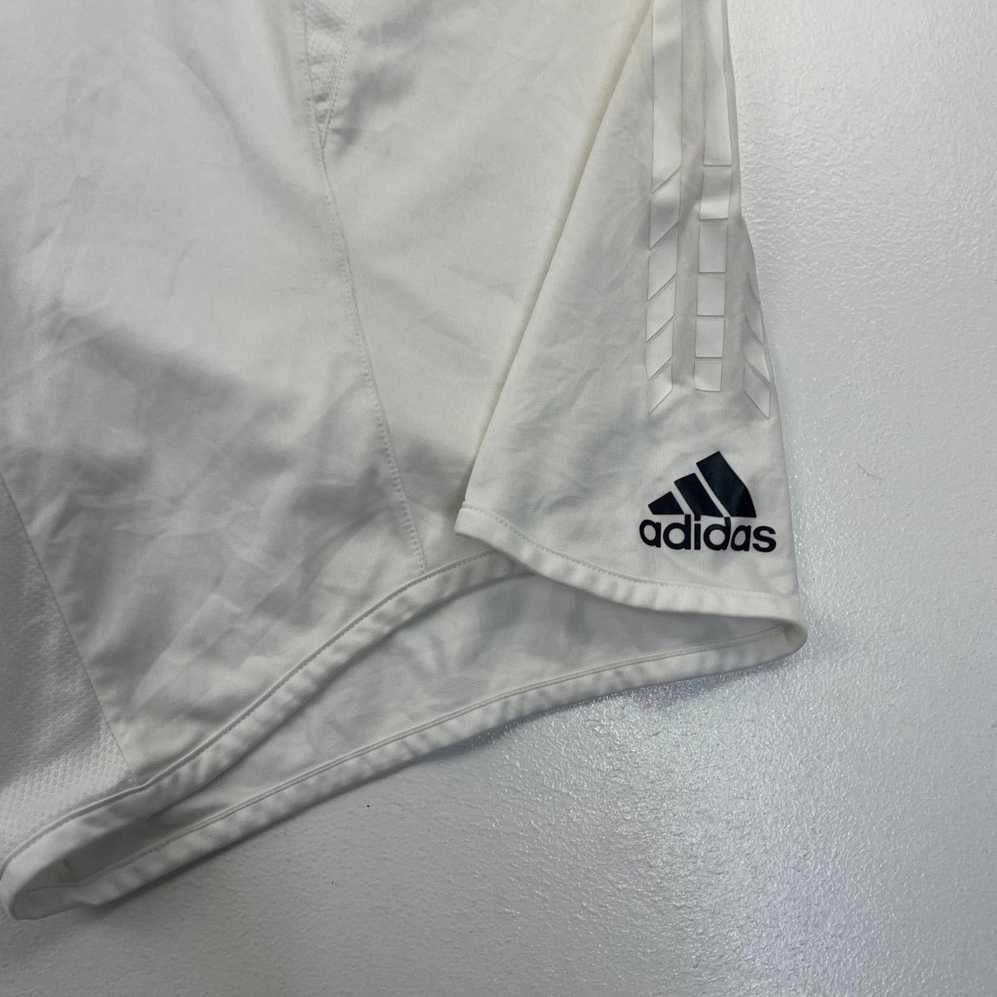 Adidas ClimaCool Athletic Shorts Breathable Sports White Mens L