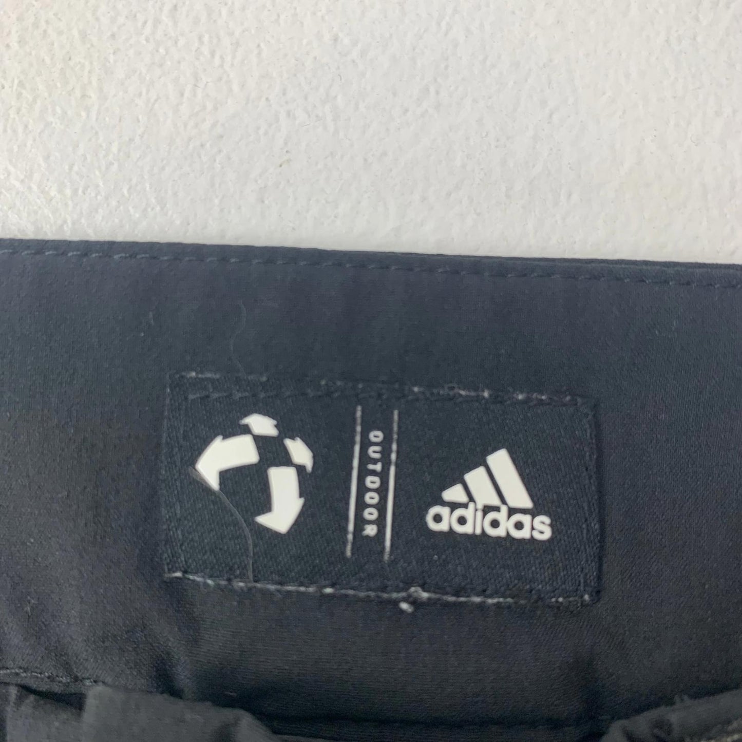Adidas Outdoor Hiking Shorts Belted Black Mens 32"