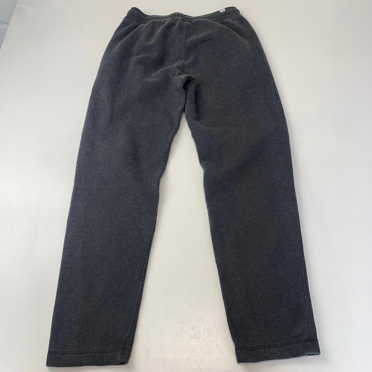 PUMA Jogger Sweatpants Comfy Lounge Grey Mens Medium