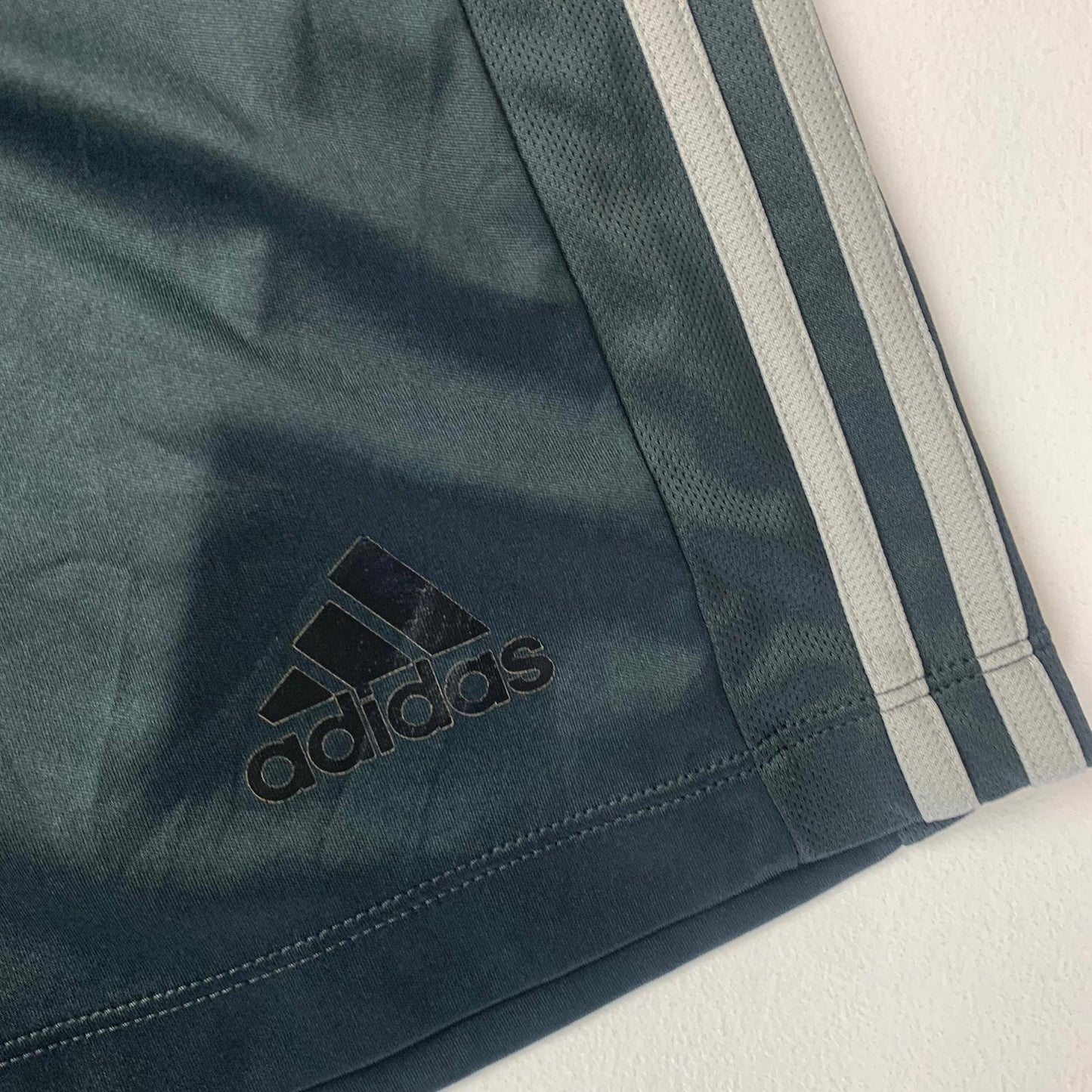 ADIDAS Climalite Athletic Shorts Drawstring Black Men Medium