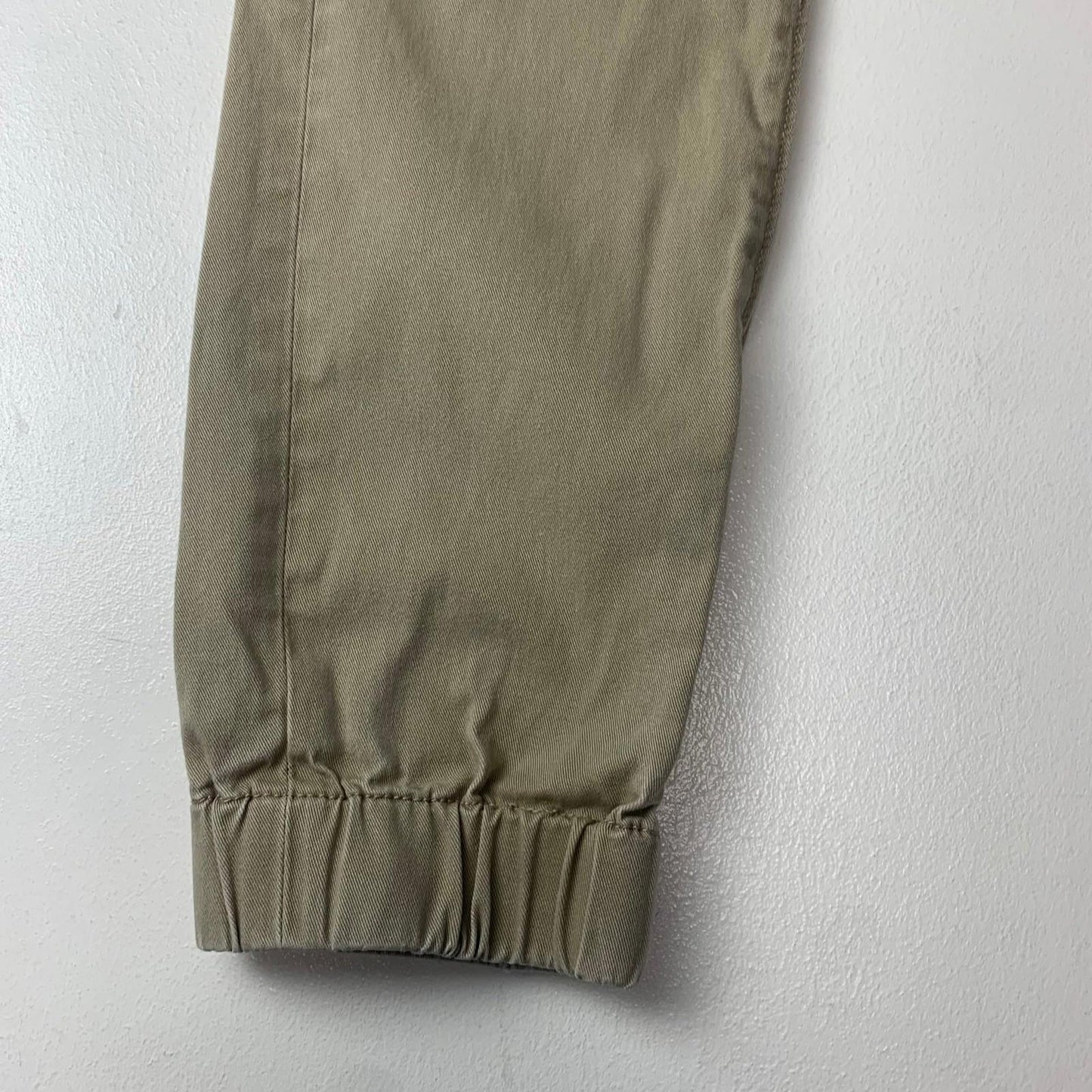 Levi's Chino Style Trousers Casual Elastic Cuffs Khaki Mens W28 L30