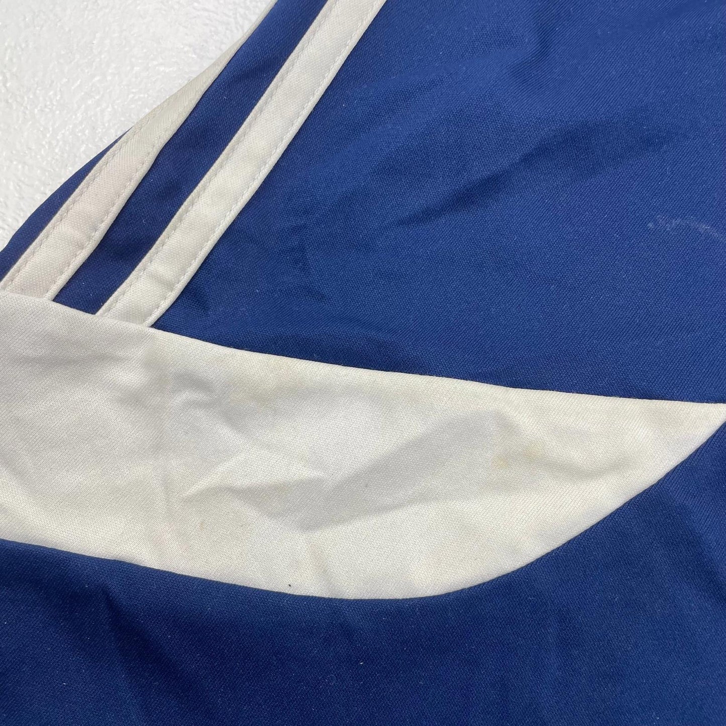 ADIDAS Climalite Activewear Shorts Blue White Mens M