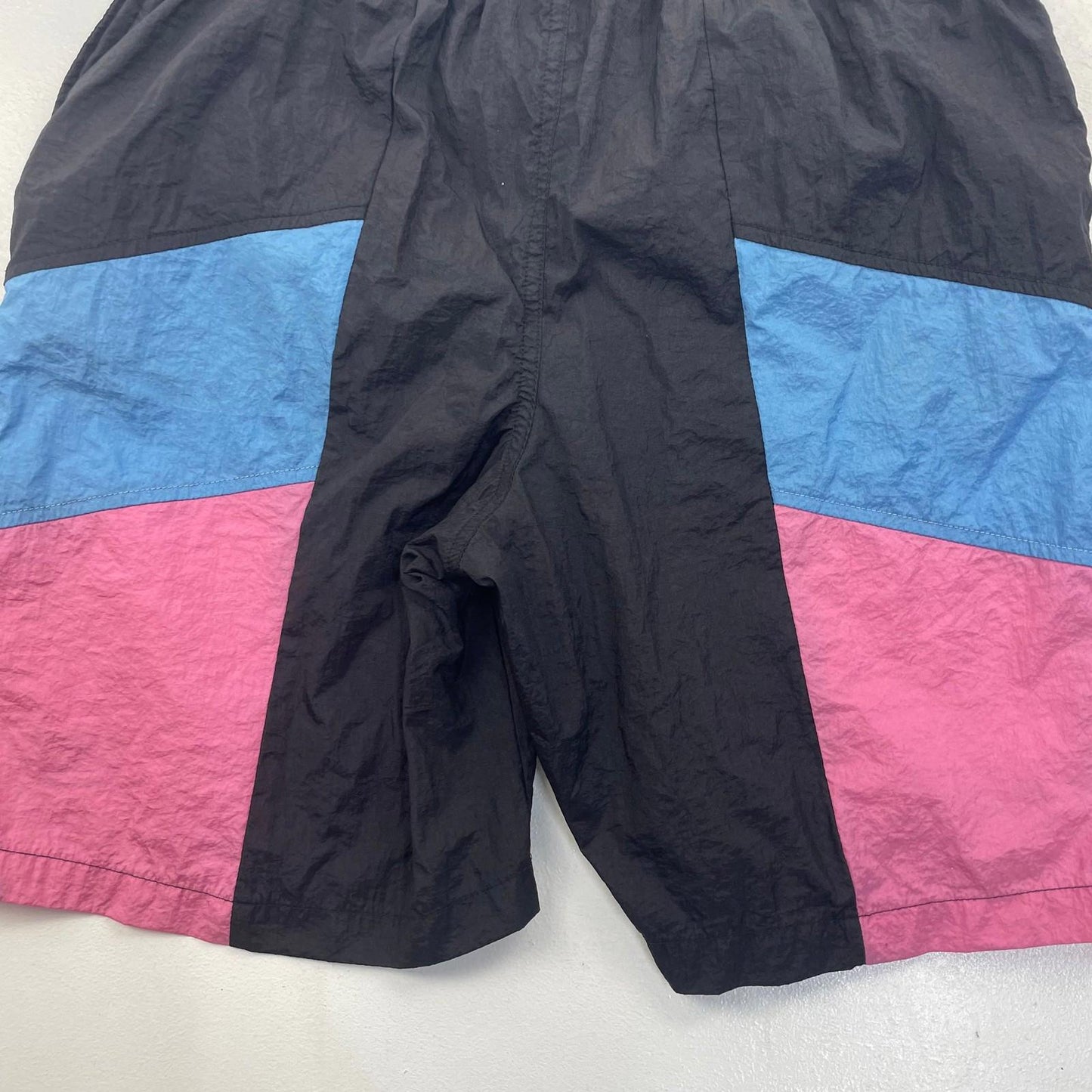 Ellesse Colour Block Swim Shorts Retro Multicoloured Logo Mens UK S