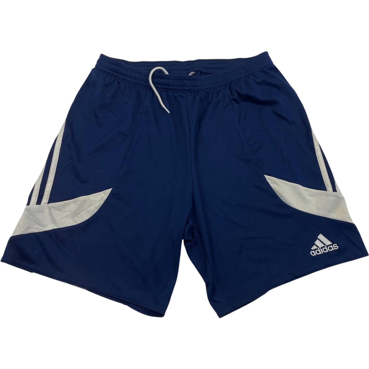 ADIDAS Climalite Activewear Shorts Blue White Mens M