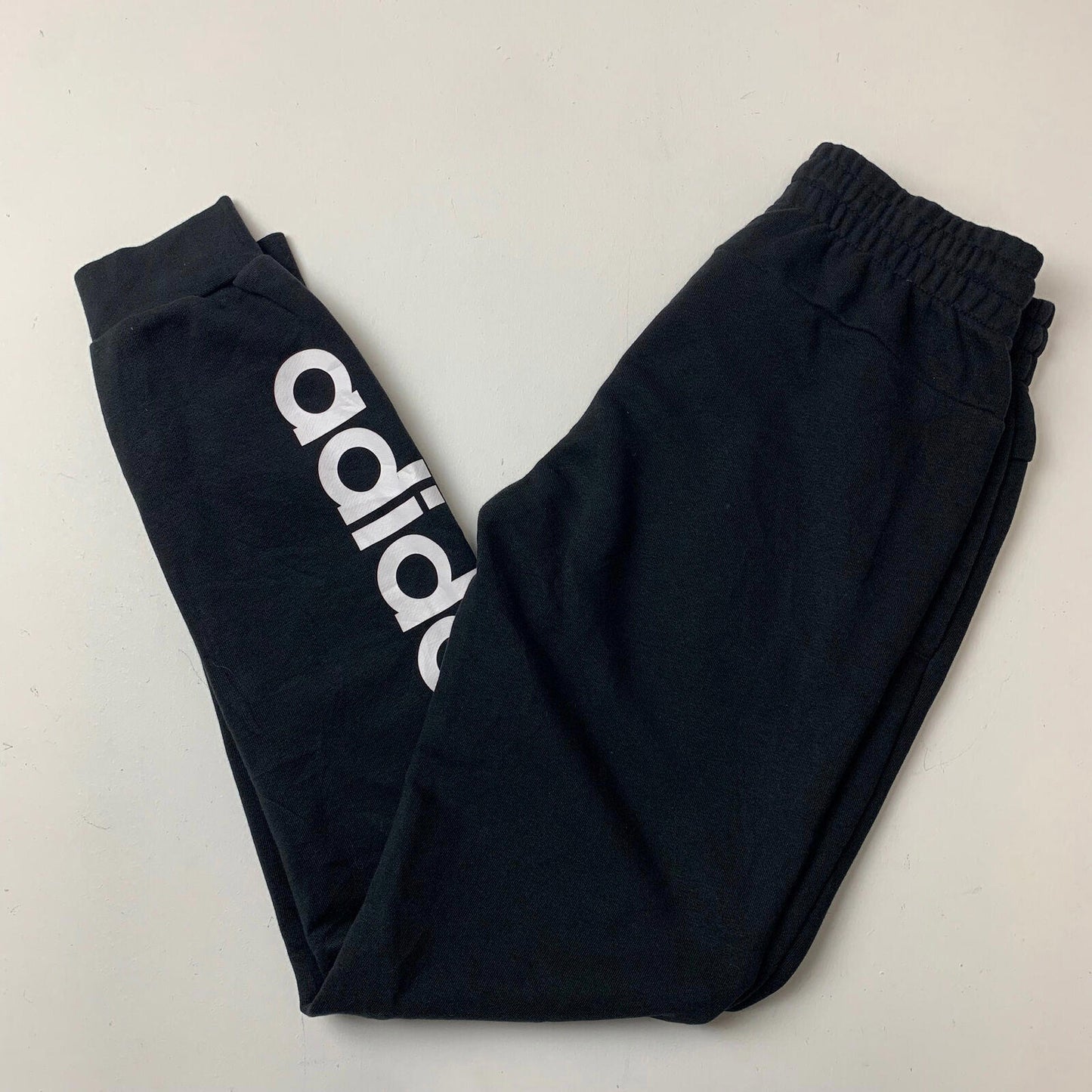 Women’s ADIDAS Straight Fit Jogging Bottoms / Black / XS / Joggers / Sweatpants