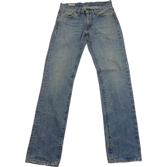 Levi's 511 Jeans Straight Leg Vintage 90s Distressed Blue Mens W28 L32