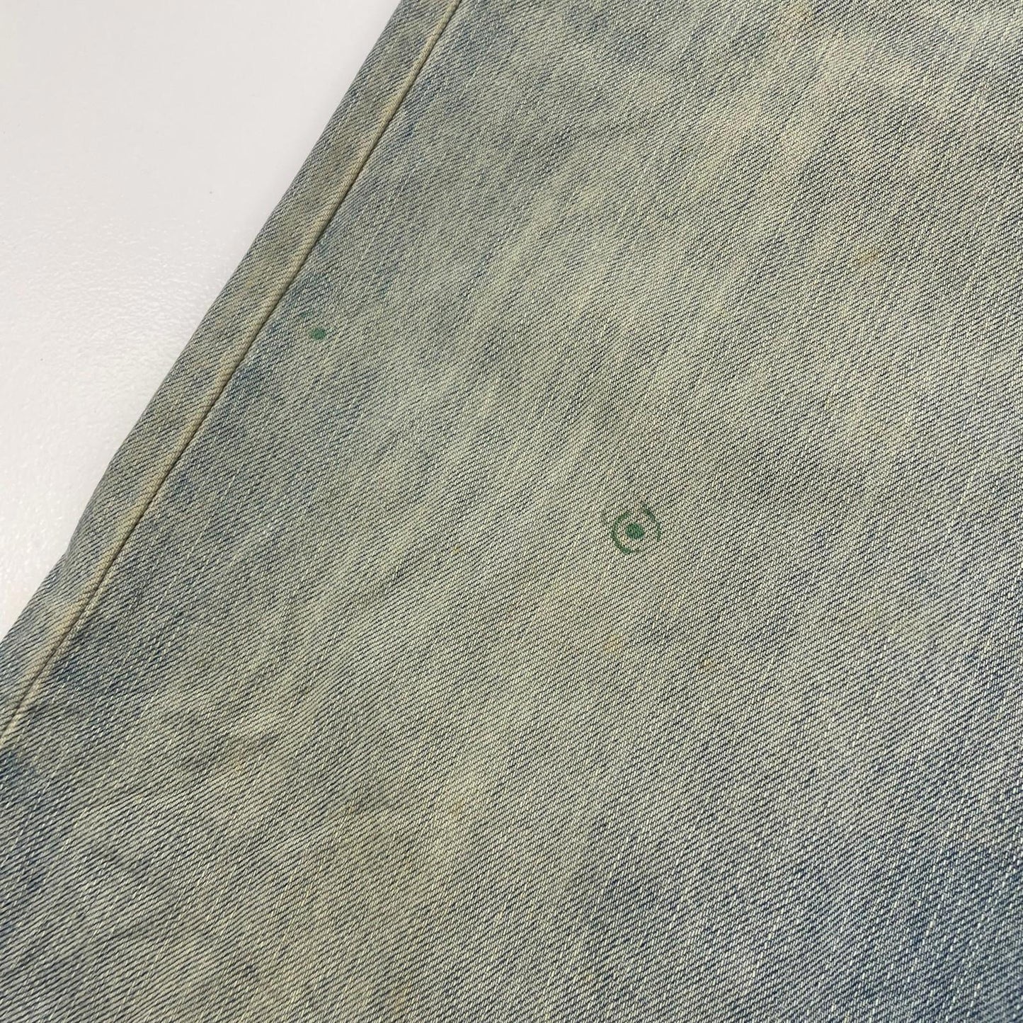 Levi's 504 Straight Leg Denim Light Wash Jeans Blue Mens W38 L30