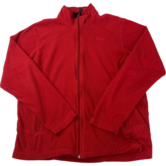 Helly Hansen Fleece Jacket Pro Stretch Red Outdoor Womens XL