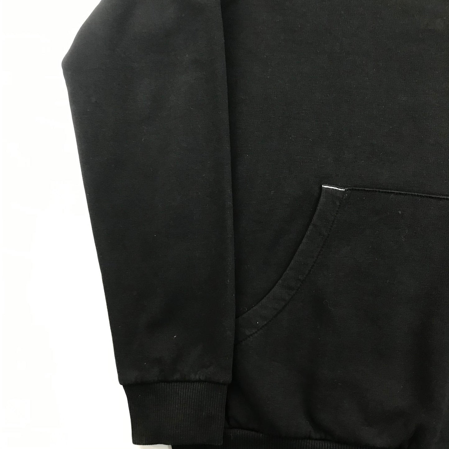 Womens PUMA Black Spellout Hoodie , Size 2XL