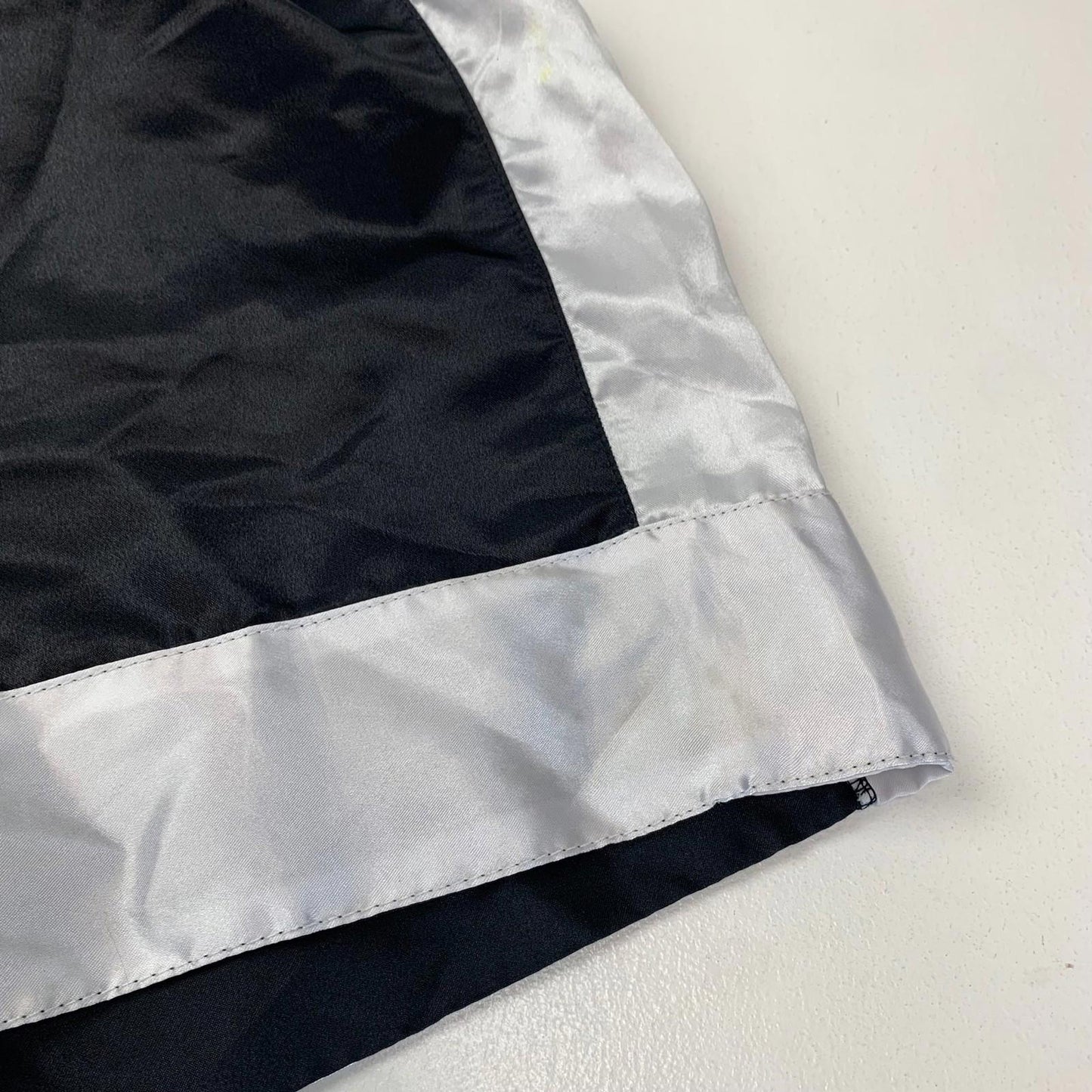 RAX SPORTS Boxing Shorts Athletic Black Silver Boys 11/12 Years
