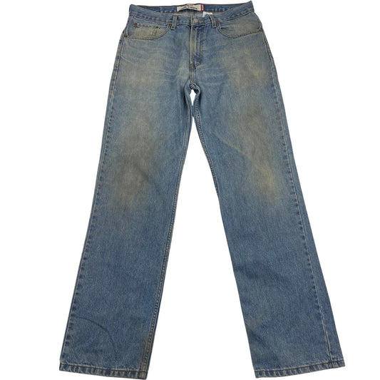 Levi's 516 Jeans Straight Leg Vintage Wash Blue Denim Mens W34 L34