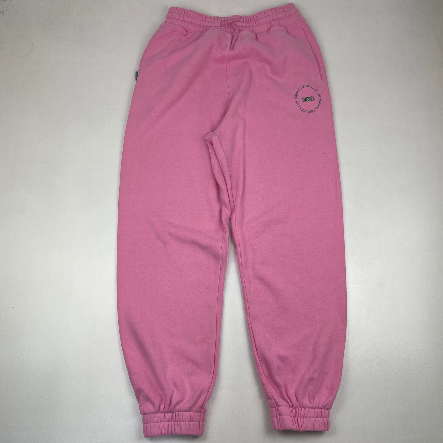 DIESEL Womens Pink Joggers , Jogging Bottoms , Size Medium