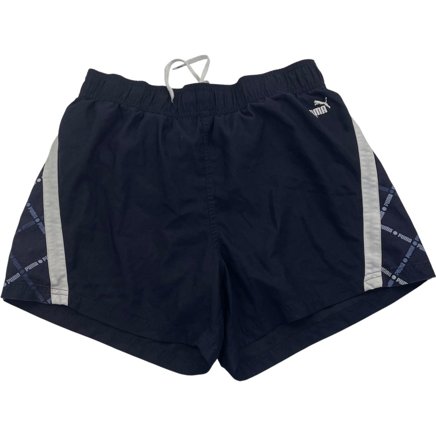 Puma Activewear Shorts Athletic Mesh Drawstring Blue Mens M