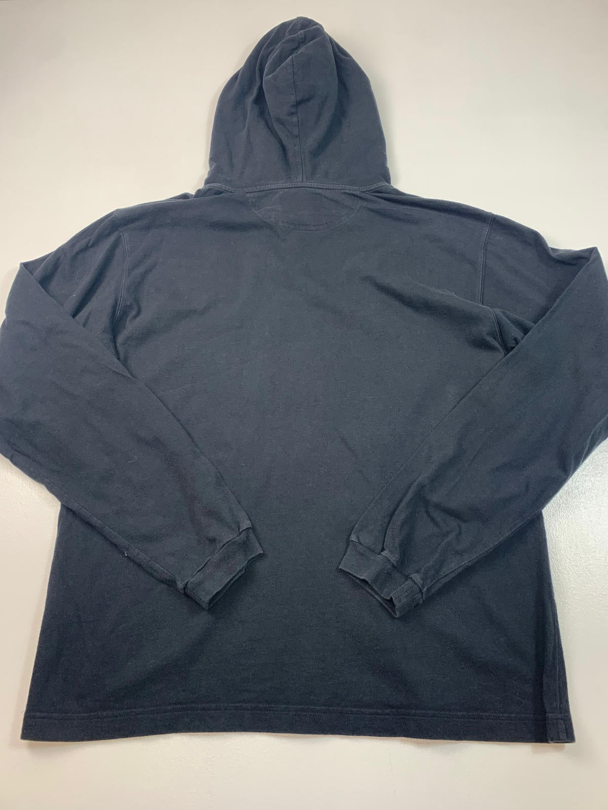 Women’s Vintage CHAMPION Embroidered Hoodie / Black / Large