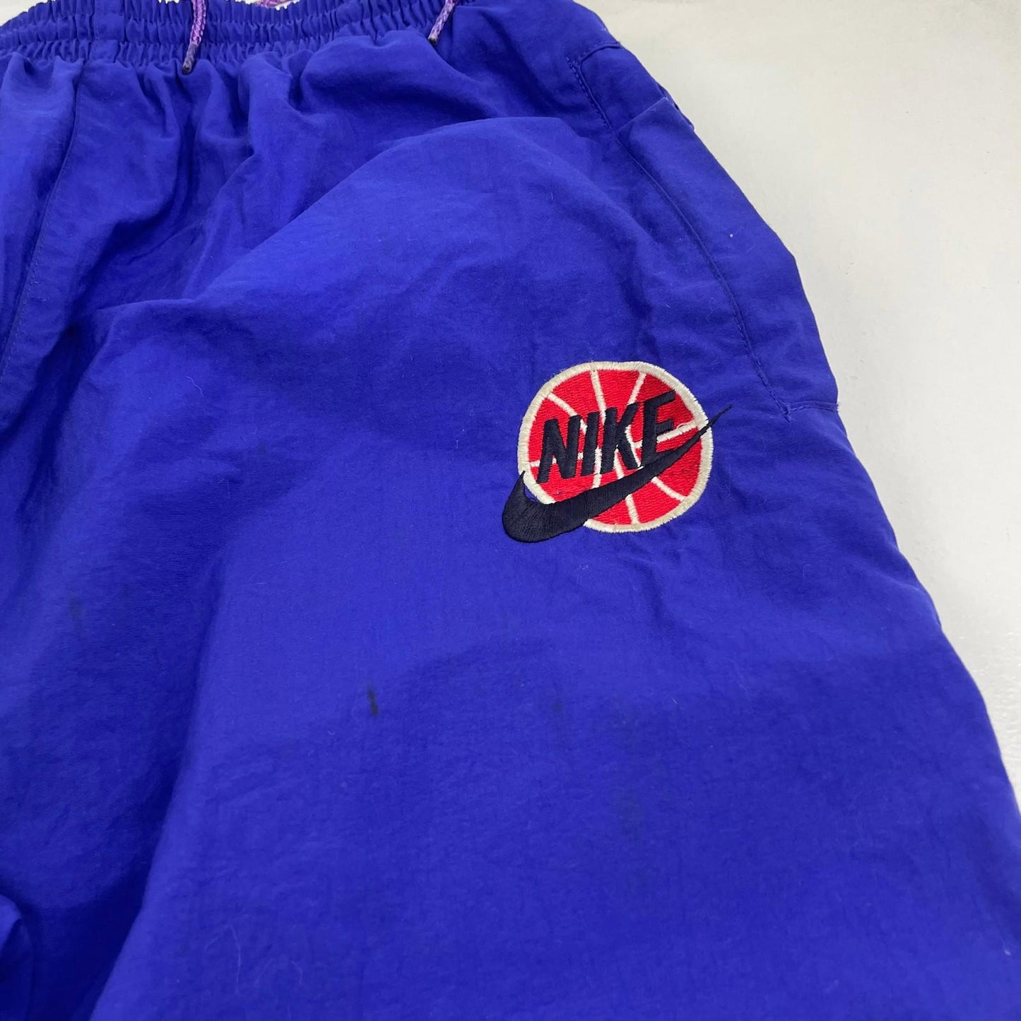 Nike Force Track Pants Retro Sportswear Purple Mens Medium