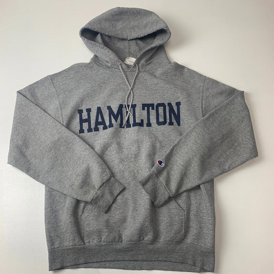 Women’s CHAMPION Hoodie / Hamilton / Grey / Medium / USA Hoodie