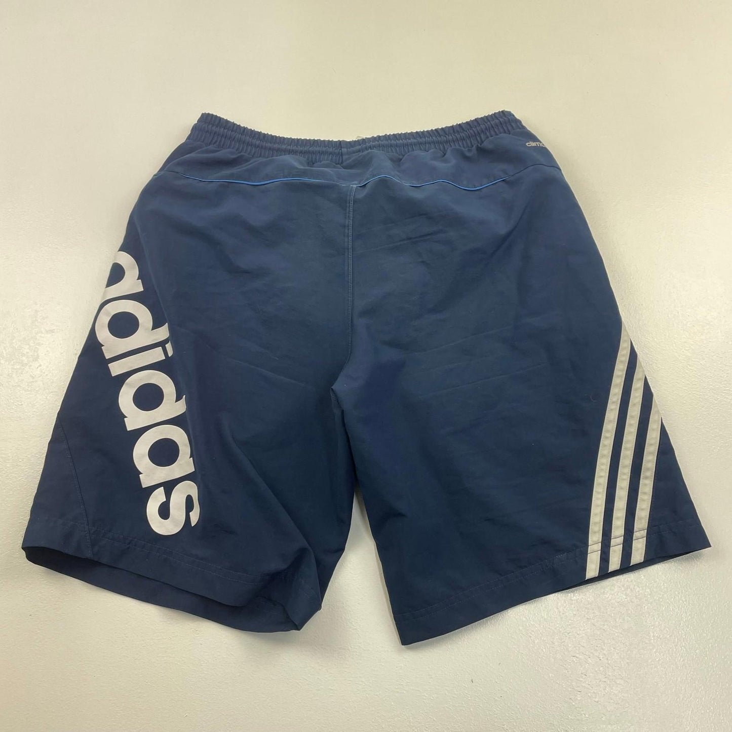 ADIDAS Climalite Athletic Shorts Blue Mens Size S
