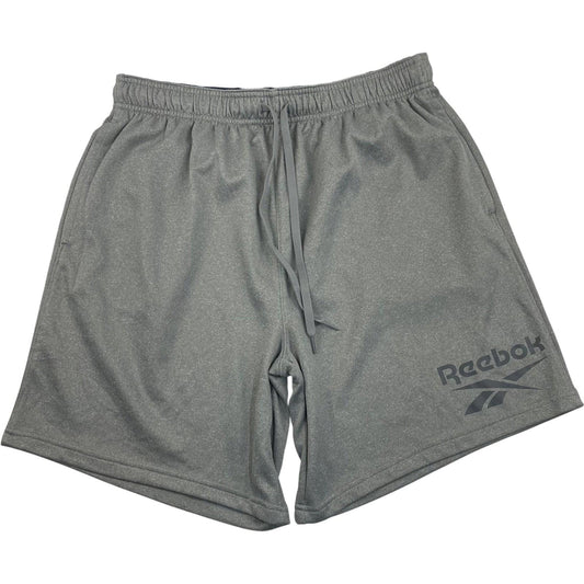 REEBOK Activewear Shorts Athletic Drawstring Grey Men’s L/G