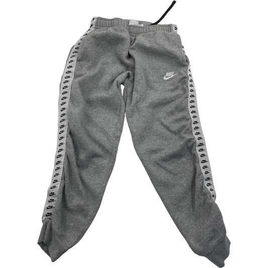 Nike Jogger Sweatpants Side Logo Tape Grey Womens Small