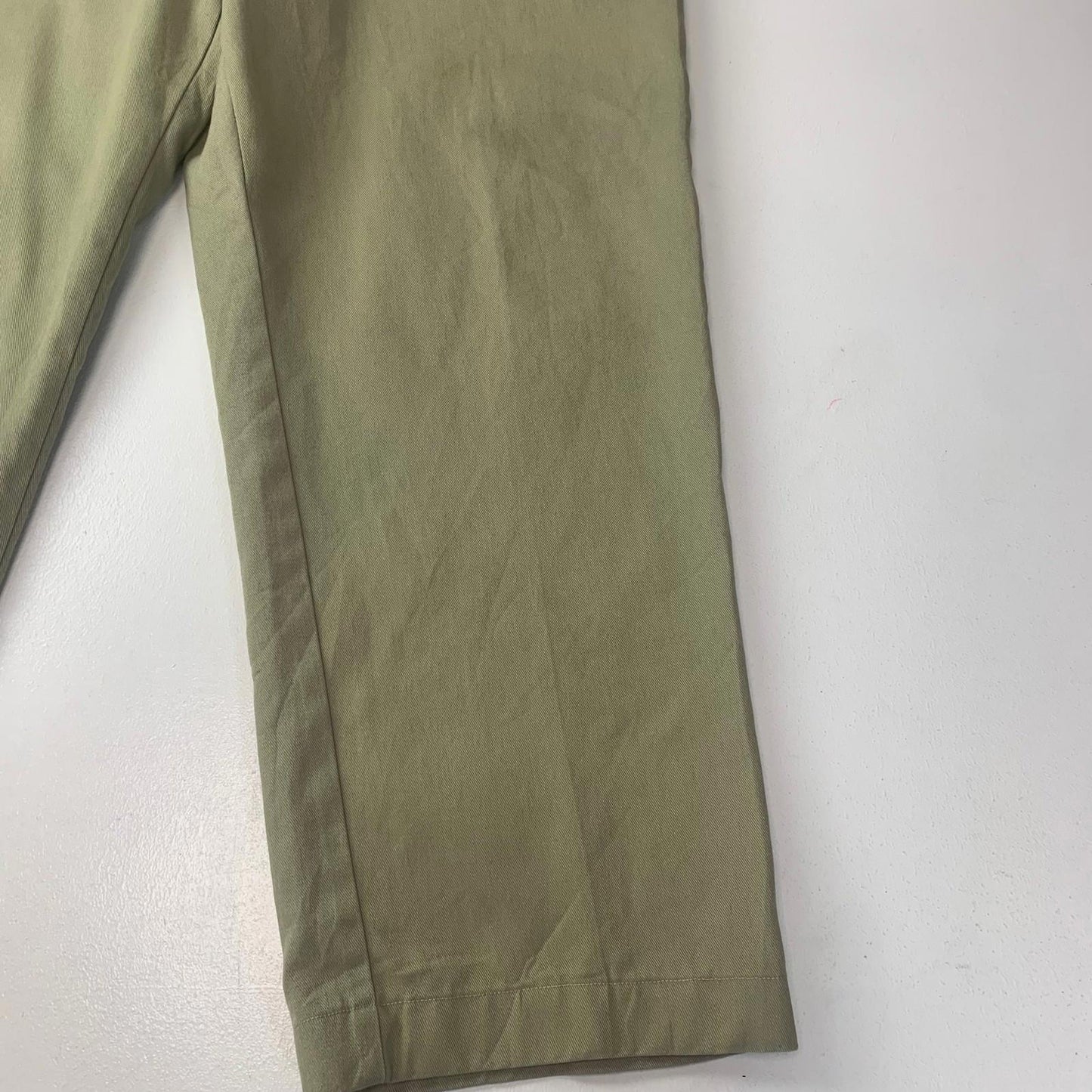 Dickies 874 Original Fit Trousers Workwear Khaki Green Women's Label Size 40x27