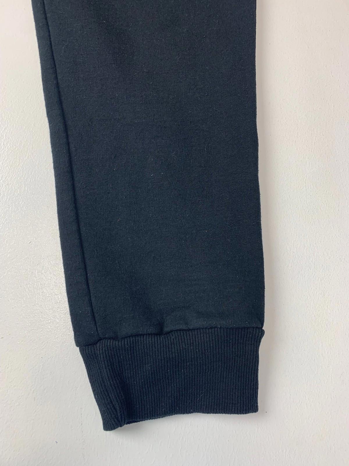 CHAMPION Athletic Sweatpants Jogger Elastic Cuffed Black Mens M