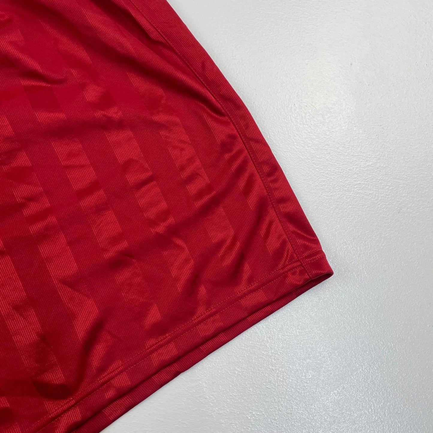 NIKE Activewear Shorts Athletic Red Swoosh Mens Medium