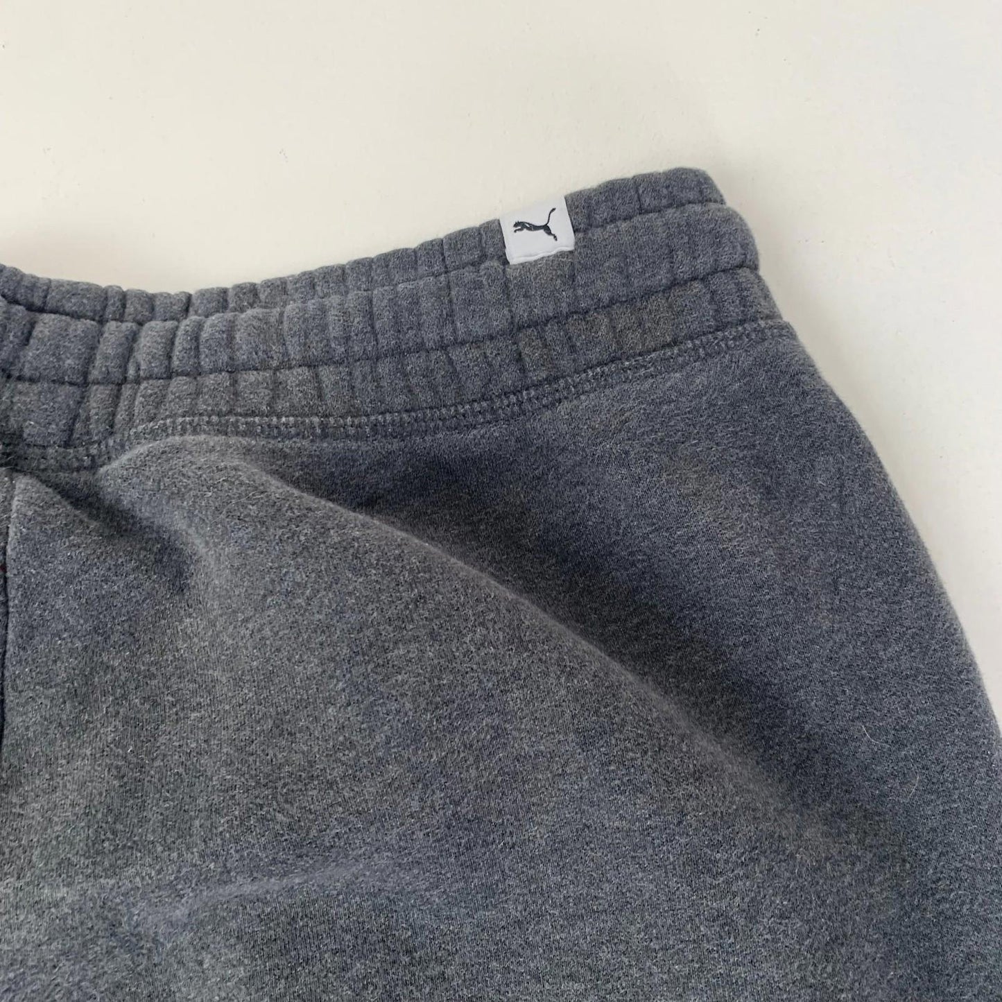 PUMA Jogger Sweatpants Comfy Lounge Grey Mens Medium