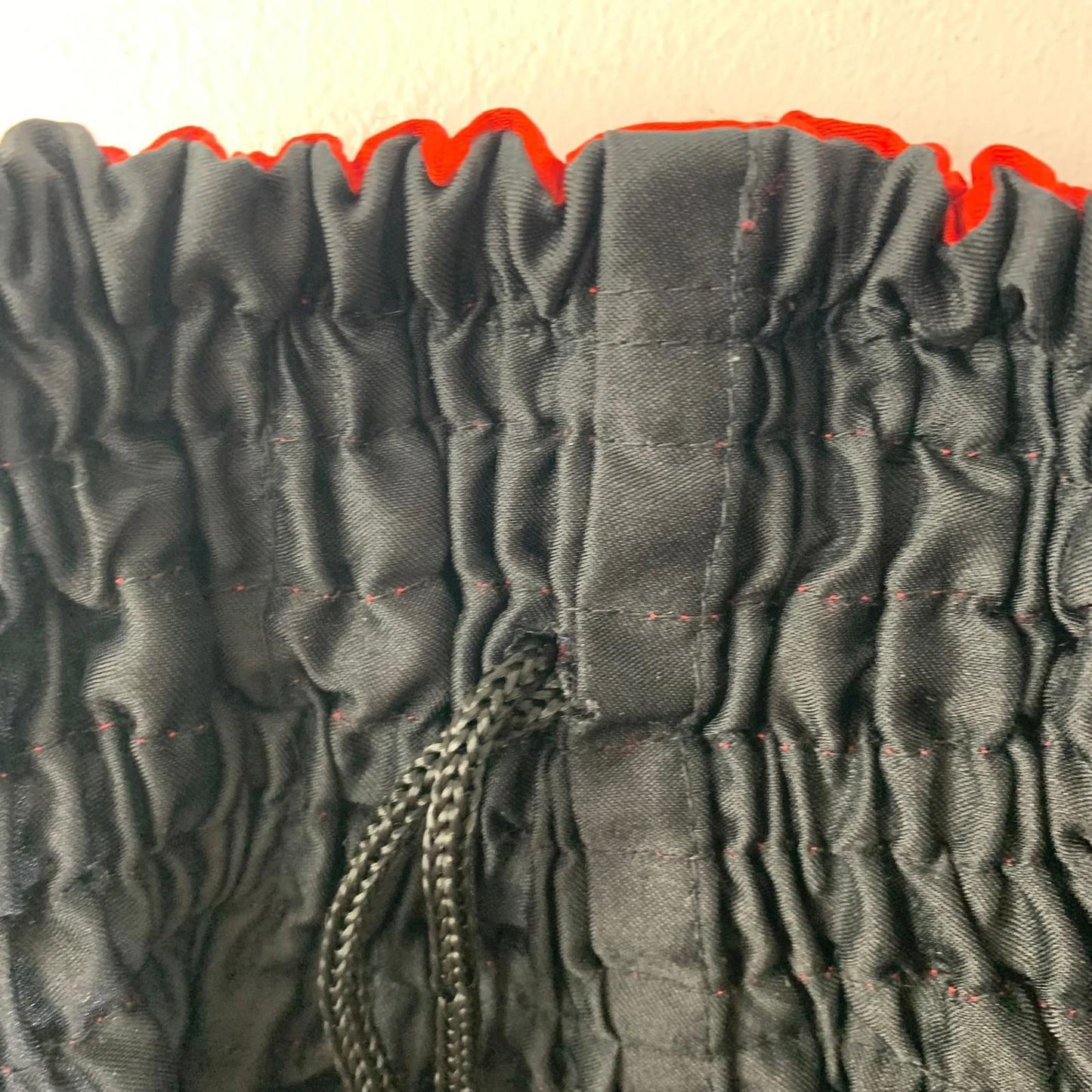 M.A.R Thai Boxing Shorts Star Striped Design Black Red Mens Medium