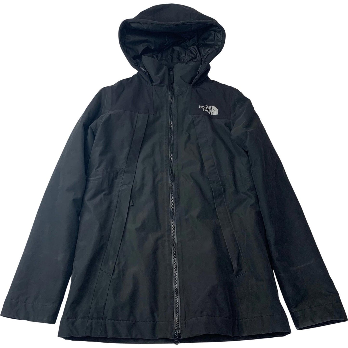 The North Face Jacket Hooded Waterproof Black Womens XS