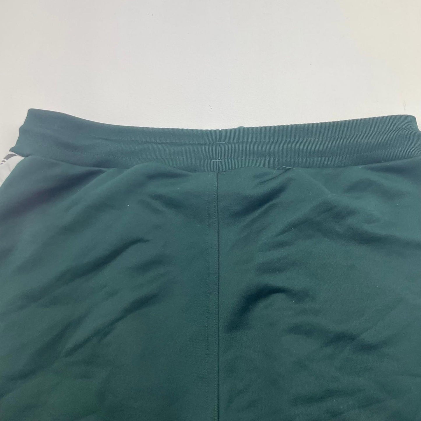 Adidas Men's Shorts Trefoil Tape Drawstring Green Size Small S