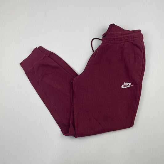 Men’s NIKE Maroon Red Joggers , Jogging Bottoms , Size Small